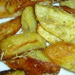 Pieczone ziemniaki z rozmarynem